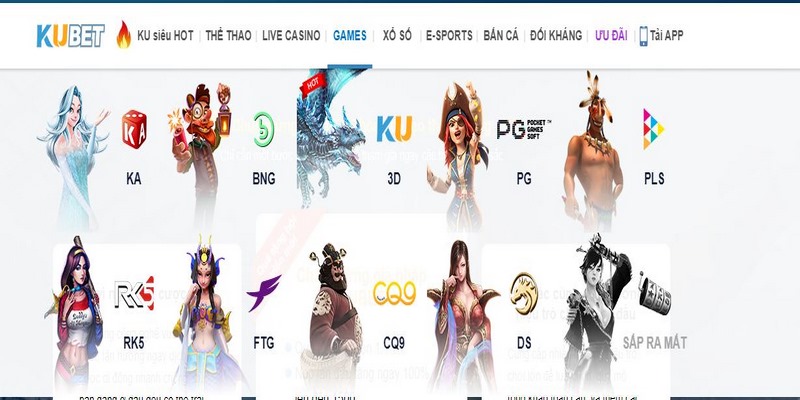 3D game Ku11 thu hút và dễ ăn tiền hiện nay tại nhà cái Ku11 1 3D Game Ku11